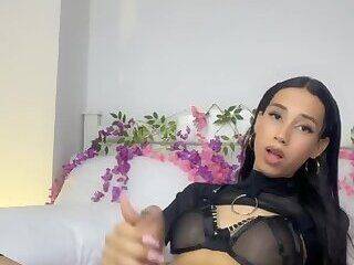 Big dick TS Karoll solo - ashemaletube.com on members.royalboobs.com