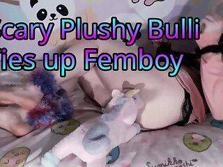 Scary Plushy Bulli Ties Up Femboy (Teaser) - ashemaletube.com on ashemaleporn.com