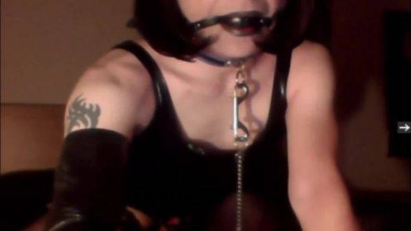 KatjaKatt666 Goth Solo Cam Show - ashemaletube.com on ashemaleporn.com